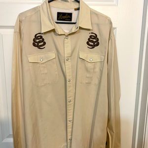 Once worn Howler Brothers Water Moccasin LS Shirt